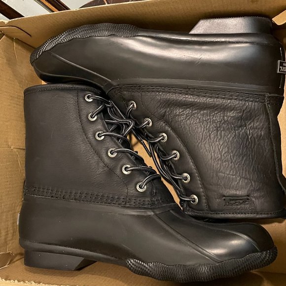 Sperry Men’s Saltwater Duck Boot SIZE 9.5 - Picture 10 of 11